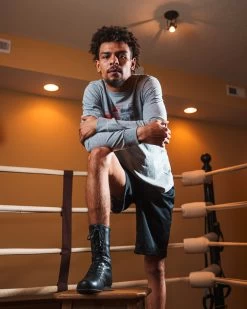 TITLE Boxing High-Top Leather Boxing Shoes 14 TITLE Boxing High-Top Leather Boxing Shoes -Boxing Shop TBS42BK 2