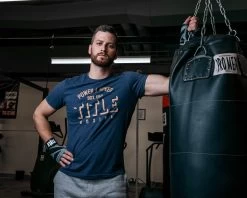 TITLE Boxing Power And Speed Tee 9 TITLE Boxing Power And Speed Tee -Boxing Shop TBTS211BL 1
