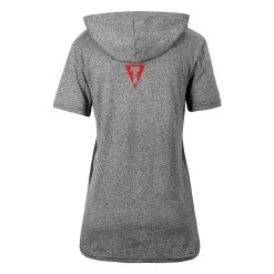 TITLE Boxing Women's Vintage Short Sleeve Hooded Tee 16 TITLE Boxing Women's Vintage Short Sleeve Hooded Tee -Boxing Shop TBWTS213 GR 2