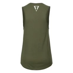 TITLE Boxing Women's Distressed Label Muscle Tank 14 TITLE Boxing Women's Distressed Label Muscle Tank -Boxing Shop TBWTS215 GN 2