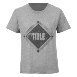 TITLE Boxing Women's Snapshot Tee -Boxing Shop TBWTS219 GR 1
