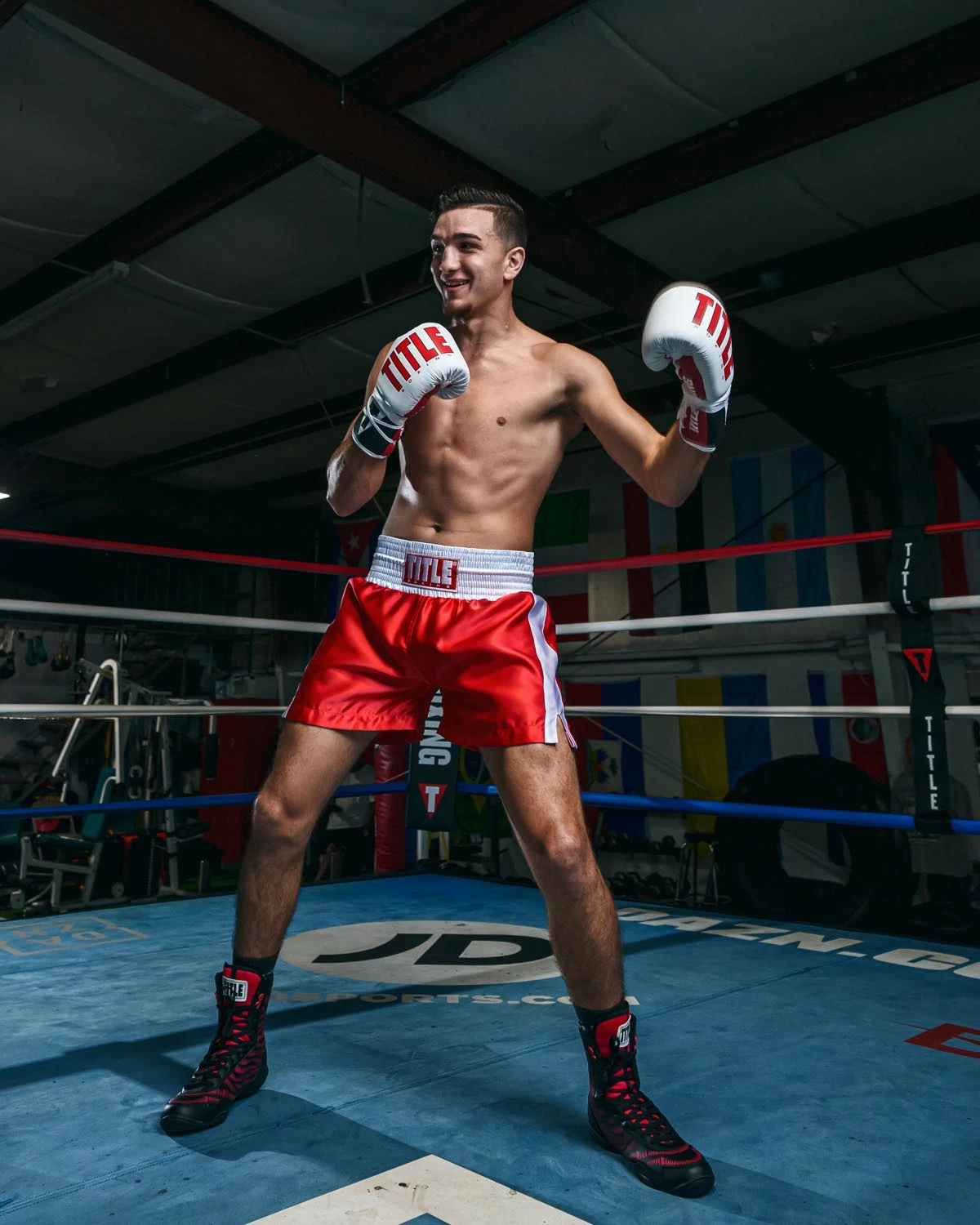 TITLE Boxing Pro Traditional Cut Trunks 11 TITLE Boxing Pro Traditional Cut Trunks - Image 11