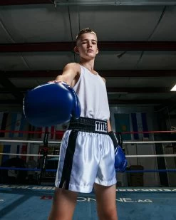 TITLE Boxing Pro Traditional Cut Trunks 34 TITLE Boxing Pro Traditional Cut Trunks -Boxing Shop TPBT3WHBK 2 1