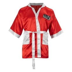 TITLE Boxing Pro Fingertip Robe 2.0 -Boxing Shop TSRF2 RD WH 1
