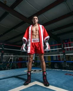 TITLE Boxing Fingertip Robe -Boxing Shop TSRF2RDWH 3