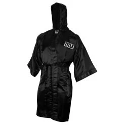 TITLE Boxing Full Length Robe -Boxing Shop TSRFL BK 2