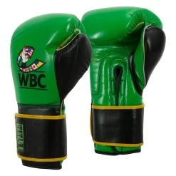 WBC By TITLE Boxing Training Gloves -Boxing Shop WBCTG GN BK 02
