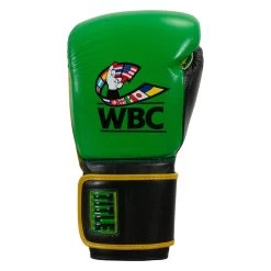 WBC By TITLE Boxing Training Gloves -Boxing Shop WBCTG GN BK 03