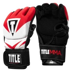 TITLE MMA Command Training Gloves -Boxing Shop XMCTG RD WH 002