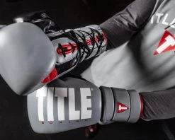 TITLE Boxing Leather Enforcer Pro Sparring Gloves -Boxing Shop XRVCSGGR 2