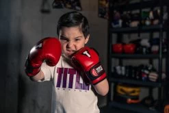 TITLE Boxing Youth Bag Gloves -Boxing Shop YTBBGRD BK