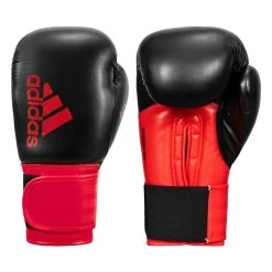 Adidas Hybrid 100 Boxing Gloves 30 Adidas Hybrid 100 Boxing Gloves -Boxing Shop adih100 bk rd 001 1