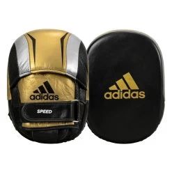 Adidas Speed 550 Micro Focus Mitts -Boxing Shop adisp550fm bk gd sv 1 2