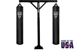 TITLE Boxing Adjustable Heavy Duty Double Bags Stand -Boxing Shop ahdhsd 1 usa