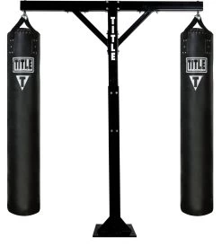 TITLE Boxing Adjustable Heavy Duty Double Bags Stand -Boxing Shop ahdhsd 1 2 1 1