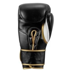 TITLE Boxeo Mexican Leather Training Gloves Quatro -Boxing Shop batge4 bk wh 4 1 1