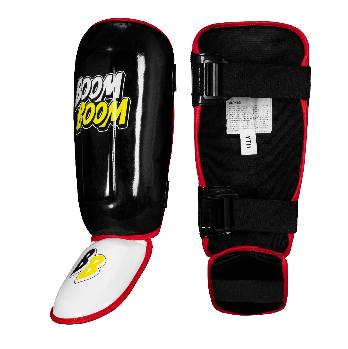 BOOM BOOM Boxing Bomber Youth Shin Guards 1 BOOM BOOM Boxing Bomber Youth Shin Guards