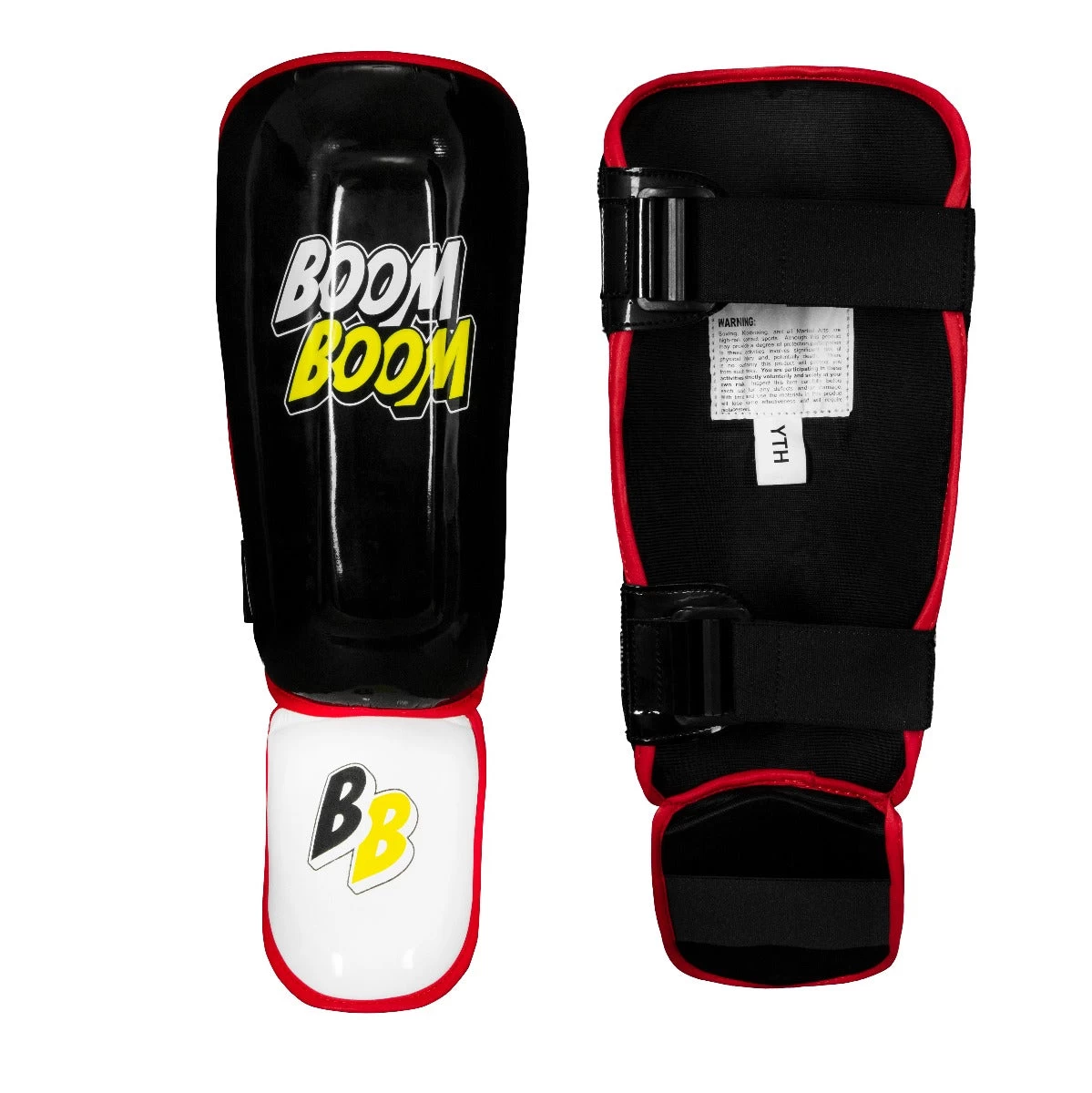 BOOM BOOM Boxing Bomber Youth Shin Guards 3 BOOM BOOM Boxing Bomber Youth Shin Guards - Image 3