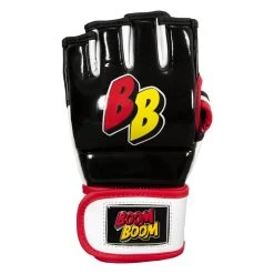 BOOM BOOM Boxing Bomber Youth MMA Gloves 13 BOOM BOOM Boxing Bomber Youth MMA Gloves -Boxing Shop bbmmgy bk wh rd 03