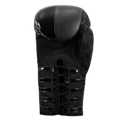 TITLE Black Blast Lace Training Gloves -Boxing Shop bkbstgl 04