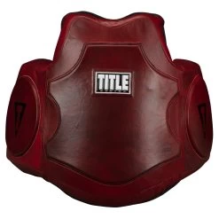 TITLE Boxing Blood Red Leather Body Protector -Boxing Shop brmmbp rd 2