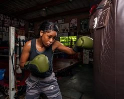 TITLE Boxing Combat Bag Gloves -Boxing Shop combg gn bk 2 2