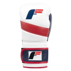 Fighting Dual Strap Training Gloves 2.0 -Boxing Shop fdstg2 wh rd bl 03