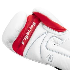 Fighting Leather Training Gloves -Boxing Shop fltg2 wh 05