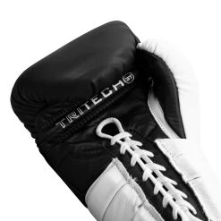 Fighting Tri-Tech Tenacious Lace Training Gloves -Boxing Shop fs3ttgl bk wh 005