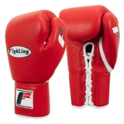 Fighting Fury Professional Lace Training Gloves -Boxing Shop fsftgl rd 02