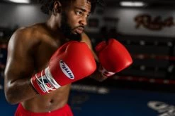 Fighting Fury Professional Lace Training Gloves -Boxing Shop fsftgl rd