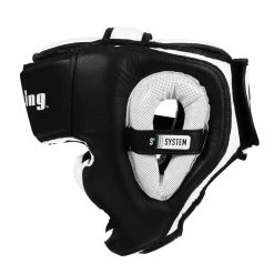 Fighting S2 GEL Power Full Training Headgear -Boxing Shop fspghgf bk wh 3 2