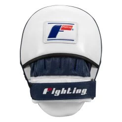 Fighting Force Leather Punch Mitts -Boxing Shop ftgpm wh bl bk 3