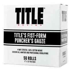 TITLE Boxing Fist-Form Puncher’s Gauze
