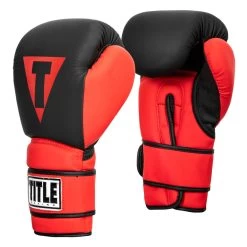 TITLE Boxing Guts And Glory Bag Gloves -Boxing Shop ggbg bk rd 0002