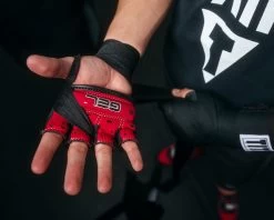 TITLE Boxing Gel Iron Fist Slip-On Knuckle Shields 2.0 -Boxing Shop gifsks2 bk rd 4 1