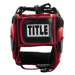 TITLE Boxing Face Saver Headgear -Boxing Shop hfsg bk rd 4 1
