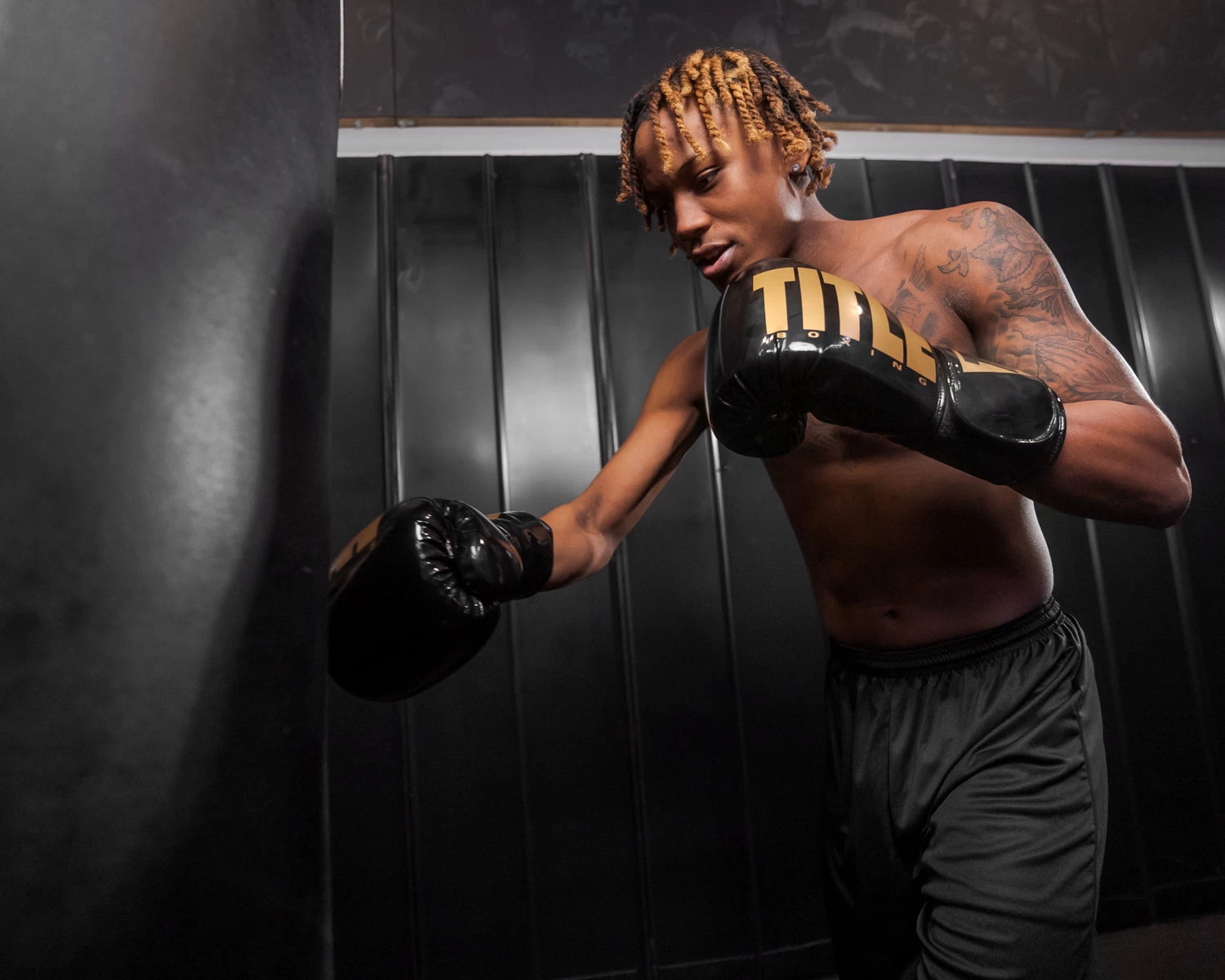 TITLE Boxing Inferno Intensity Elastic Training Gloves 8 TITLE Boxing Inferno Intensity Elastic Training Gloves - Image 8