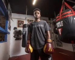 TITLE Boxing Supreme Leather Bag Gloves -Boxing Shop lehbg mr 1