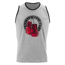 TITLE Boxing Vintage Hanging Gloves Tank