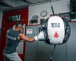 TITLE Boxing Mammoth Smash Double End Bag -Boxing Shop msbdeb bk wh rd 2