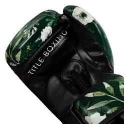 TITLE Boxing Floral Bag Gloves 13 TITLE Boxing Floral Bag Gloves -Boxing Shop oaflbg gn bk 5 1