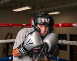 TITLE Platinum Premier Full Training Headgear 2.0 -Boxing Shop phgf2 bk sv 2