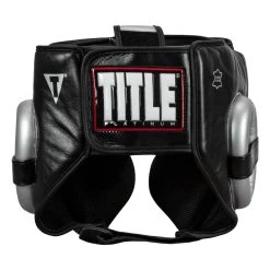 TITLE Platinum Traditional Training Headgear -Boxing Shop plhgt bk sv 4 1 1