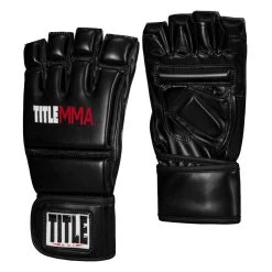 TITLE MMA Perform Bag Gloves -Boxing Shop pmbg2 bk 2 1