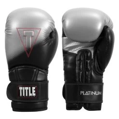 TITLE Platinum Proclaim Boxing Training Gloves