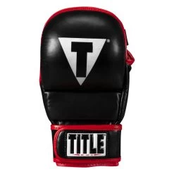 TITLE MMA Perform Safe Spar Glove 2.0 -Boxing Shop pssg2 bk rd 03
