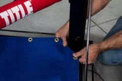 TITLE Boxing Heavy Duty Professional Canvas Ring Cover -Boxing Shop rcan2 bl 2 1