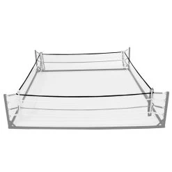 TITLE Boxing Pro Vinyl Zippered Rope Covers -Boxing Shop rcpro2 bk 5 1