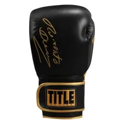 TITLE Boxing Roberto Duran Signature Leather Bag Gloves -Boxing Shop rdbg 03